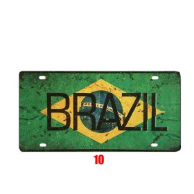 Vintage tin painting (Option: 10)